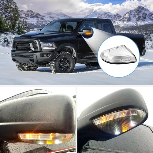 Right/Passenger Side For 13-19 Ram 1500 Power Fold + Heated + LED Signal Mirror - Image 13