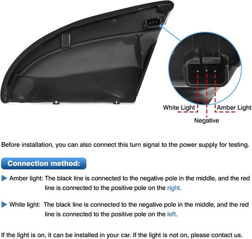 Right/Passenger Side For 13-19 Ram 1500 Power Fold + Heated + LED Signal Mirror - Image 19
