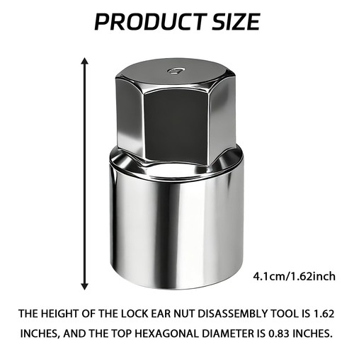 D-Wheel Locking Lug Nut Removal Tool Key for Toyota, Professional Anti-Theft ... - Image 2