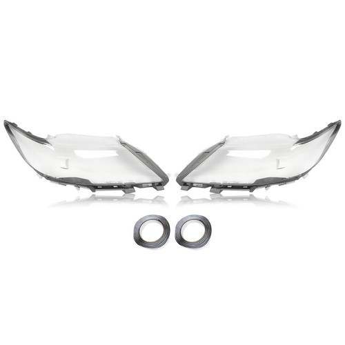 Pair For Lexus ES300h ES350 2012-2015 Headlight Lens Headlamp Cover Shell - Image 5