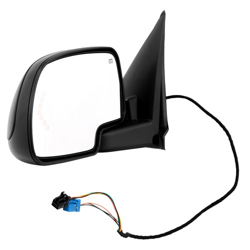 For 2003-07 GMC Chevy Power Heated Turn Signal LH RH pair Door Side View Mirrors - Image 16