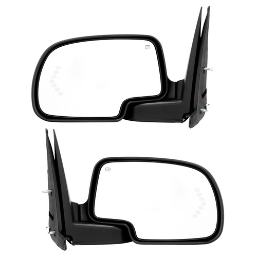 For 2003-07 GMC Chevy Power Heated Turn Signal LH RH pair Door Side View Mirrors - Image 4