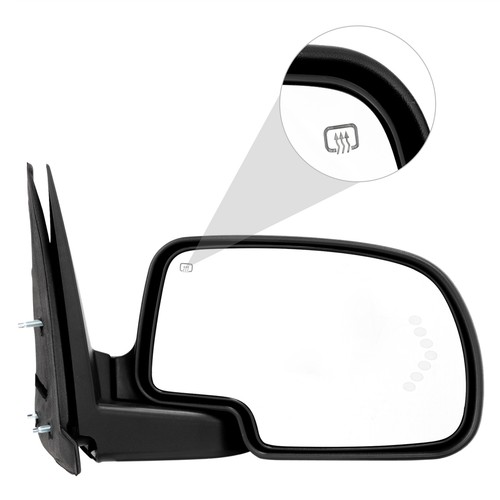 For 2003-07 GMC Chevy Power Heated Turn Signal LH RH pair Door Side View Mirrors - Image 5