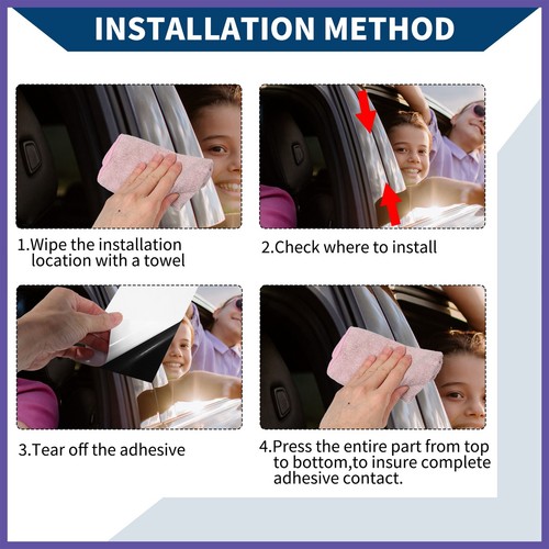 6 Pcs Door Pillar Window Trim for Jeep Cherokee 2014-2020 Black New - Image 8