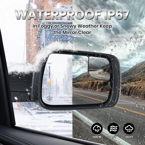 Power Fold Side Mirror Fit Ram 1500 2019 2020 21-2024 Passenger W/Signal Heated - Image 5