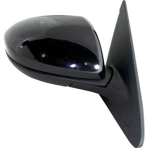 Mirror Power Smooth Black Passenger Side Right RH for 10-13 Mazda 3 Mazda3 - Image 4