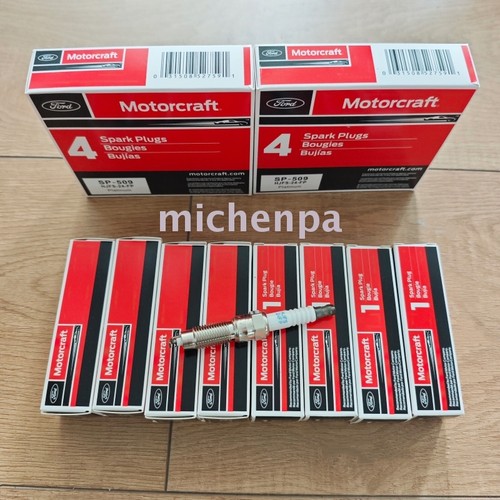 set 8 MOTORCRAFT Spark Plugs SP-509 For Ford F150 EXPLORER LINCOLN 6.8L 5.4L - Image 2