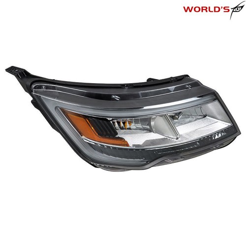 RH+LH For Ford Explorer 2016 2017 2018 Headlights Assembly With LED DRL Chrome - Image 5