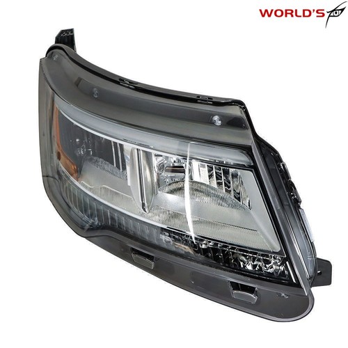 RH+LH For Ford Explorer 2016 2017 2018 Headlights Assembly With LED DRL Chrome - Image 7