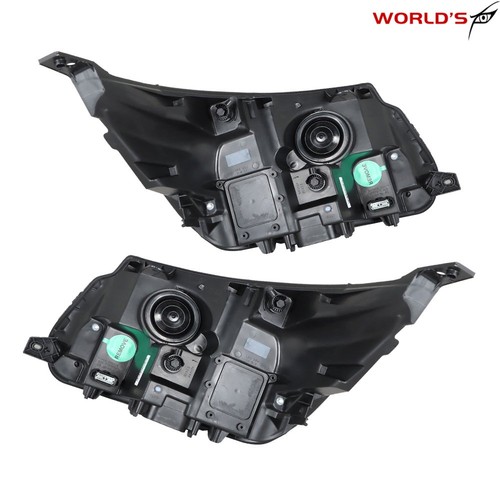 RH+LH For Ford Explorer 2016 2017 2018 Headlights Assembly With LED DRL Chrome - Image 11