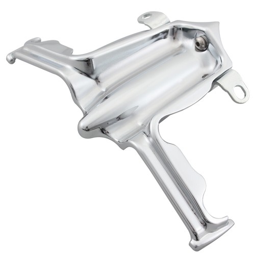 Chrome Tappet Block Accent Cover For Harley Street Glide FLHR FLHTCU FLSTF Ultra - Image 4