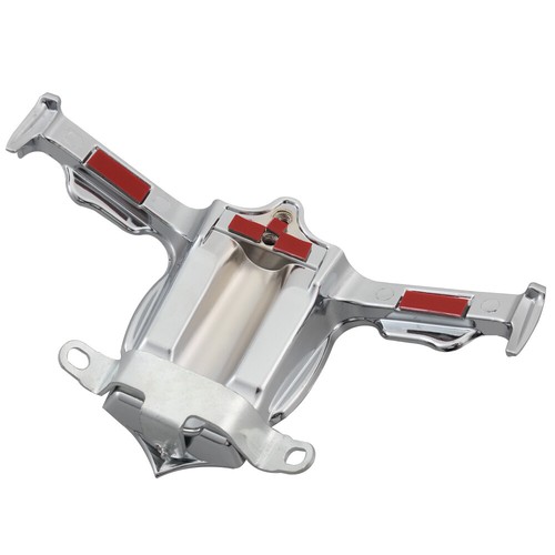 Chrome Tappet Block Accent Cover For Harley Street Glide FLHR FLHTCU FLSTF Ultra - Image 9