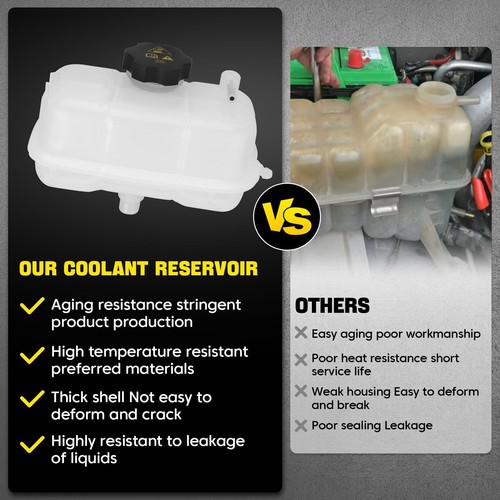 Coolant Reservoir Tank For 2018-2025 Jeep Wrangler JL Gladiator JT V6 3.0L 3.6L - Image 5