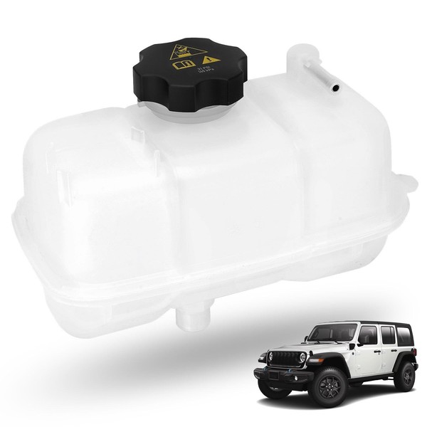 Coolant Reservoir Tank For 2018-2025 Jeep Wrangler JL Gladiator JT V6 3.0L 3.6L