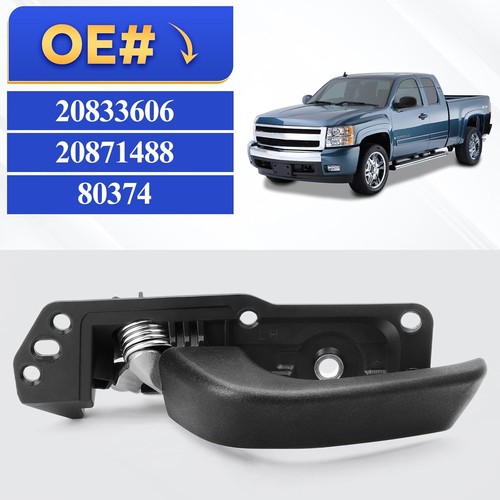 LH Driver Side Interior Door Handle Kit for 07-13 Chevy Silverado GMC Sierra US - Image 4