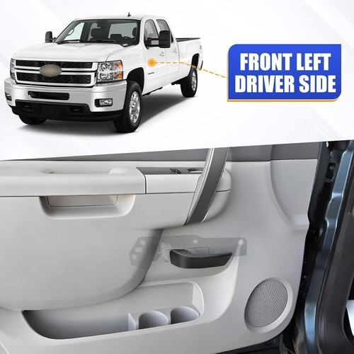 LH Driver Side Interior Door Handle Kit for 07-13 Chevy Silverado GMC Sierra US - Image 6