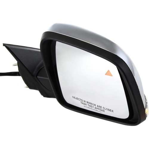 2011-2022 Jeep Grand Cherokee Passenger Side Manual Fold Mirror w/ Blind Spot - Image 16
