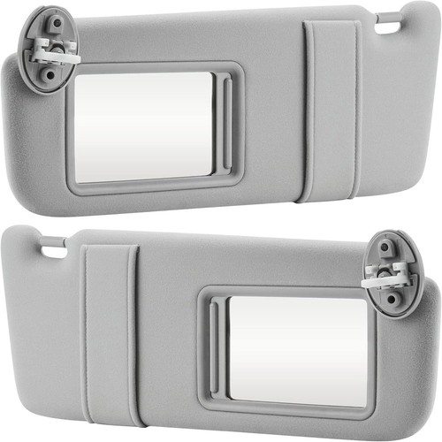 Left & Right Gray Sun Visor w Sunroof Pair For 09-16 Toyota Venza 74320-0T022-B1 - Image 18