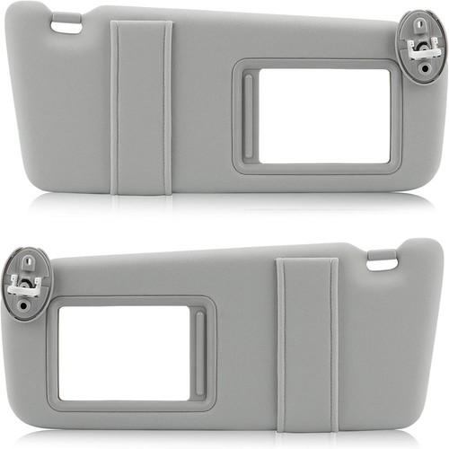 Left & Right Gray Sun Visor w Sunroof Pair For 09-16 Toyota Venza 74320-0T022-B1 - Image 20