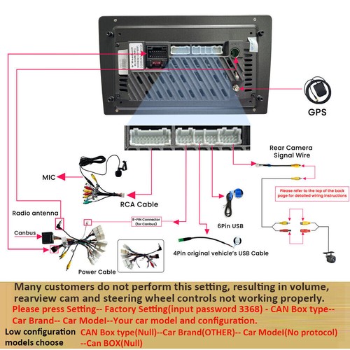 For Toyota RAV4 2013 2014 2015 2016 2017 Android15 Car Stereo Radio CarPlay GPS - Image 19