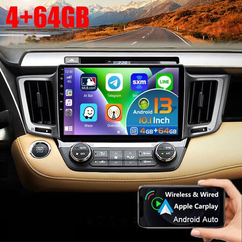For Toyota RAV4 2013 2014 2015 2016 2017 Android15 Car Stereo Radio CarPlay GPS - Image 4